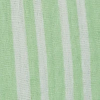 Toddlers Girls Gauze Knit Striped Romper