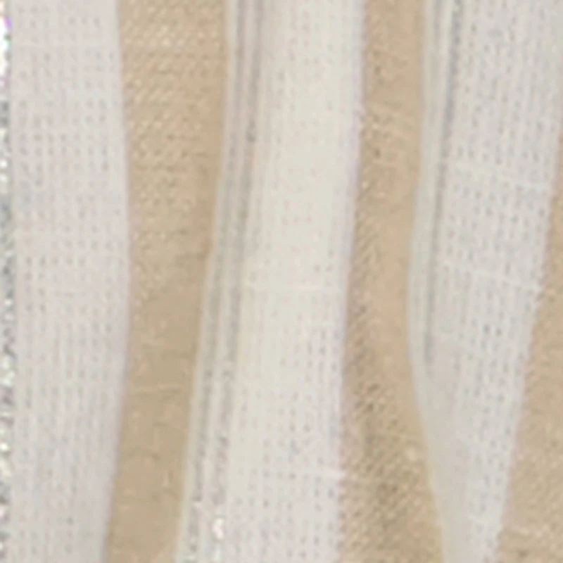 Toddler Girls Lurex Striped Cargo Pocket Romper