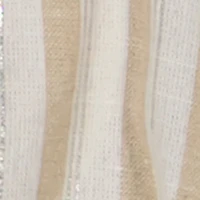 Toddler Girls Lurex Striped Cargo Pocket Romper