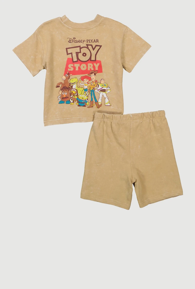 Toddler Boys Its Play Time Graphic T-Shirt and Shorts