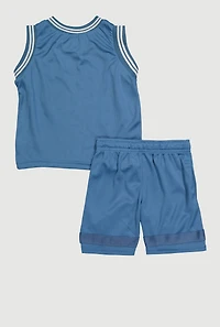 Toddler Boys Legends Live Forever Basketball Jersey and Shorts Set,