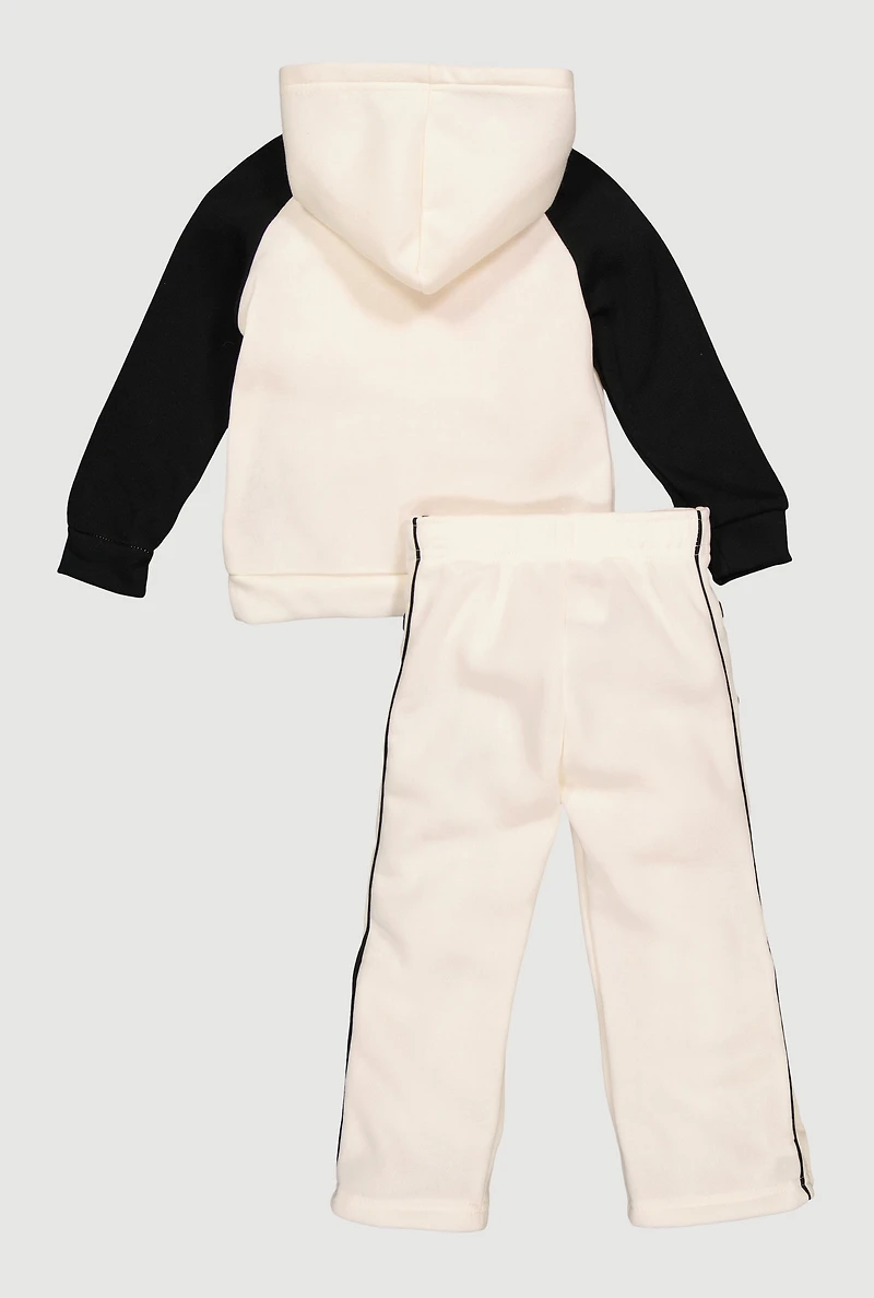 Toddler Boys Nah Im Good Graphic Hoodie and Sweatpants