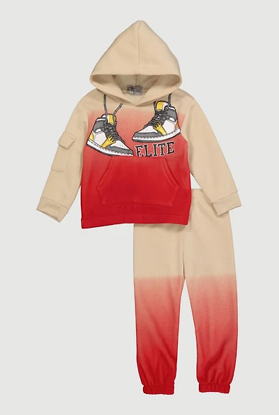 Toddler Boys Elite Graphic Hoodie and Sweatpants