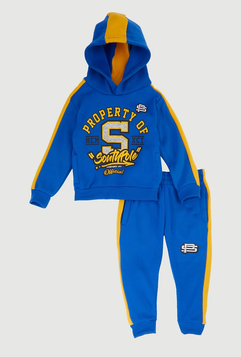 Toddler Boys Southpole Graphic Hoodie and Joggers