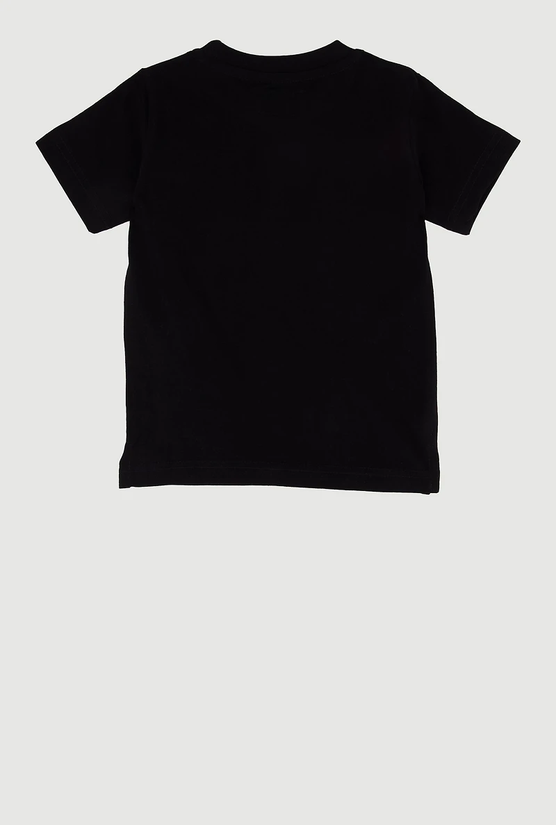 Toddler Boys Rhinestone Drip Graphic Tee