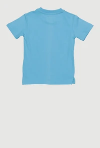 Toddler Boys Rhinestone Take It Easy Dog Graphic Tee