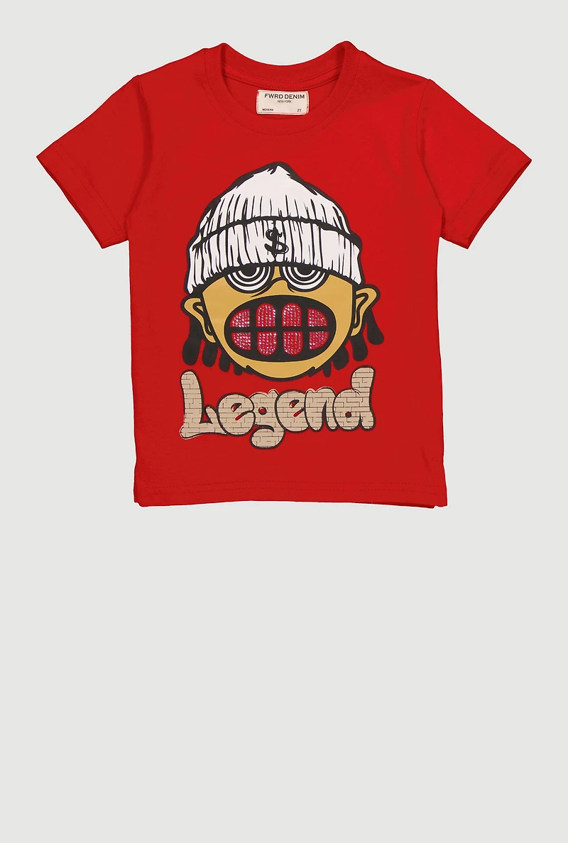Toddler Boys Legend Graphic T-Shirt