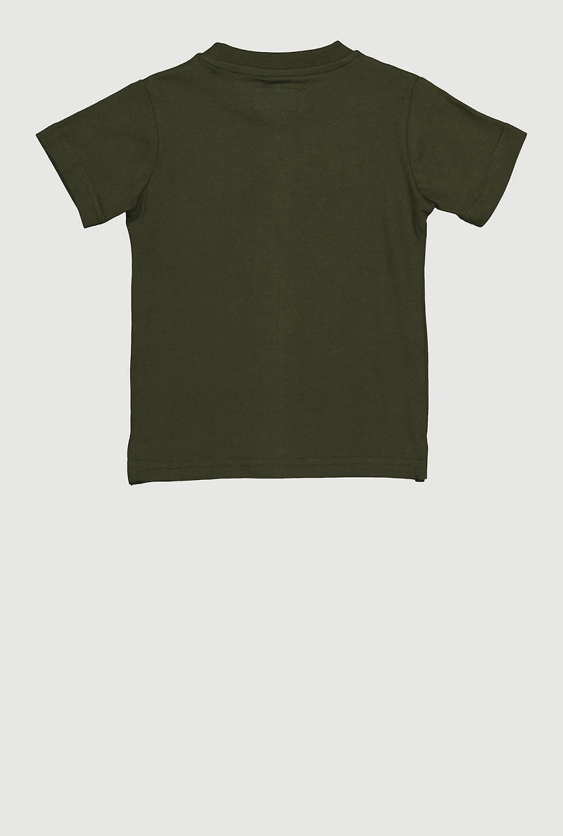 Toddler Boys Legend Graphic Short Sleeve Tee