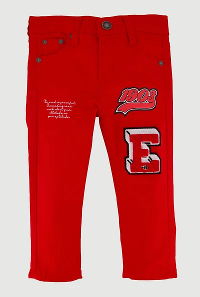 Toddler Boys 1903 Graphic Straight Leg Jeans