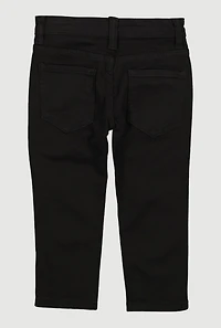 Toddler Boys Frayed Detail Straight Leg Jeans