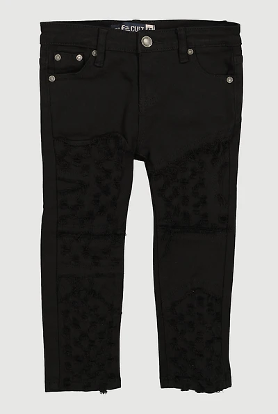 Toddler Boys Distressed Straight Leg Jeans