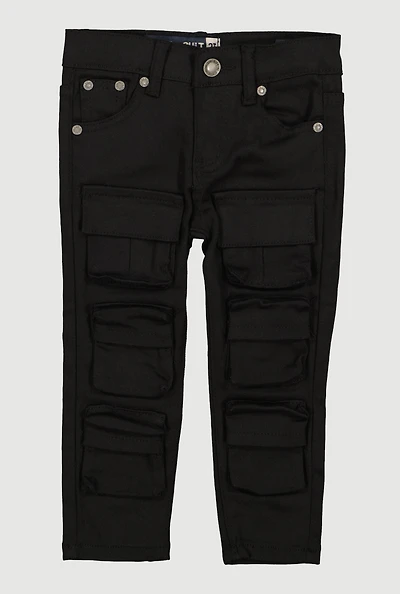 Toddler Boys Straight Leg Utility Jeans