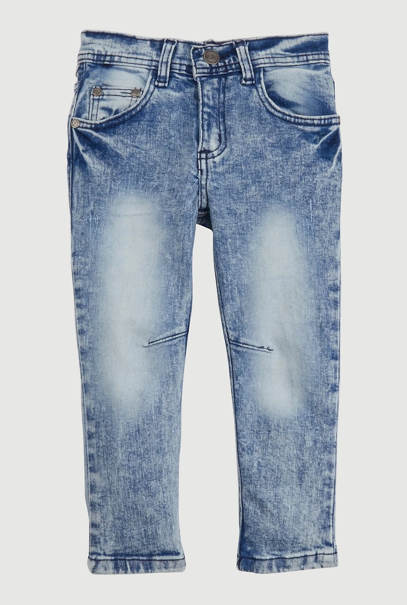 Toddler Boys Mineral Wash Jeans
