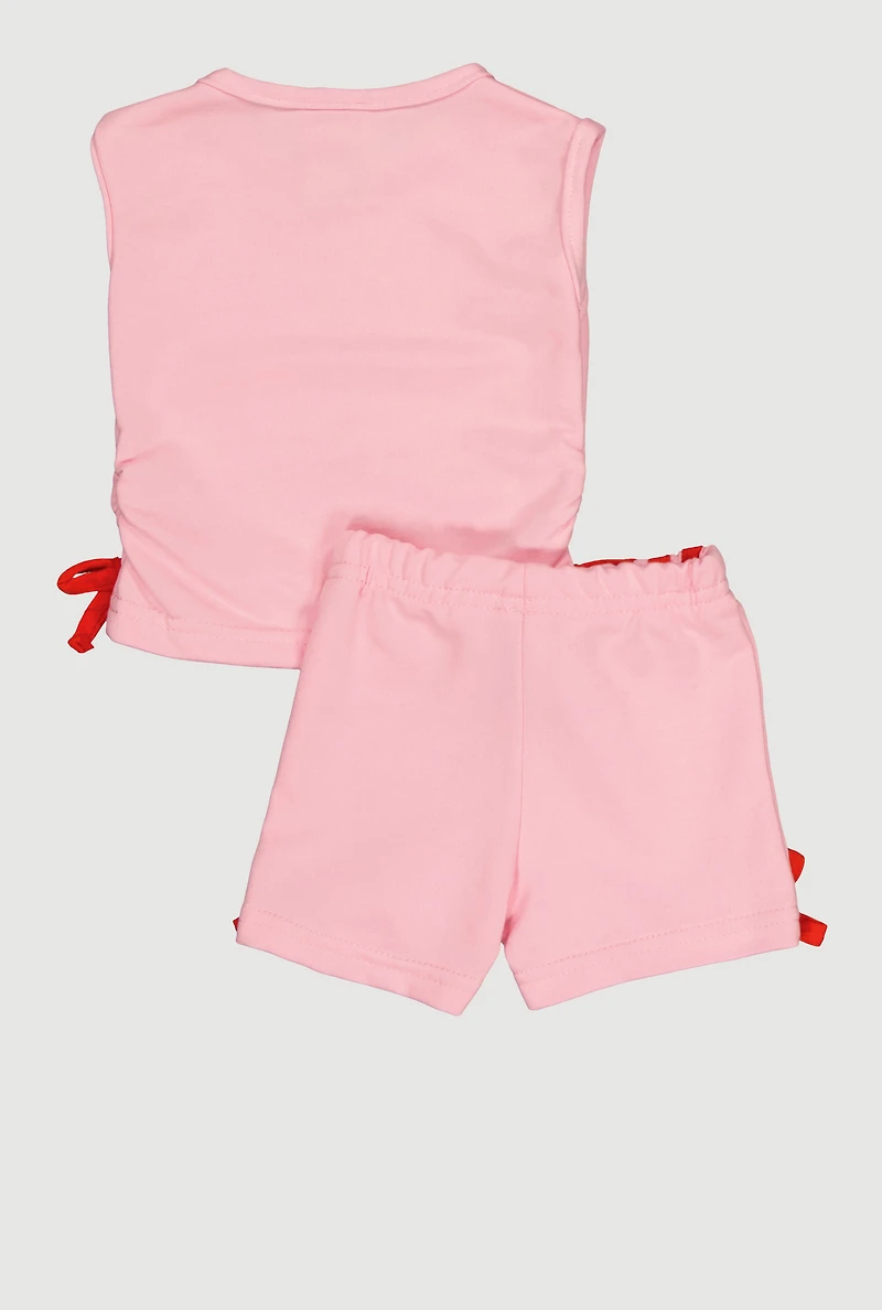 Baby Girls 0-9M My Cute Era Graphic Tee and Shorts