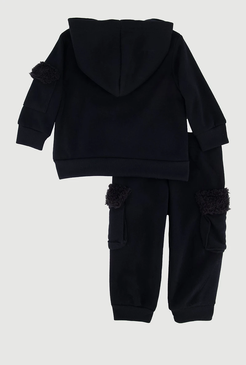 Baby Boys 12-24M GOAT Hoodie and Joggers Set