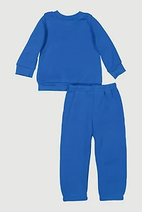 Baby Boys 12-24M City Bear Sweatshirt and Sweatpants