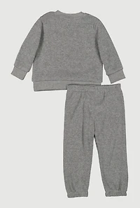 Baby Boys 12-24M Dreamer Graphic Sweatshirt and Sweatpants