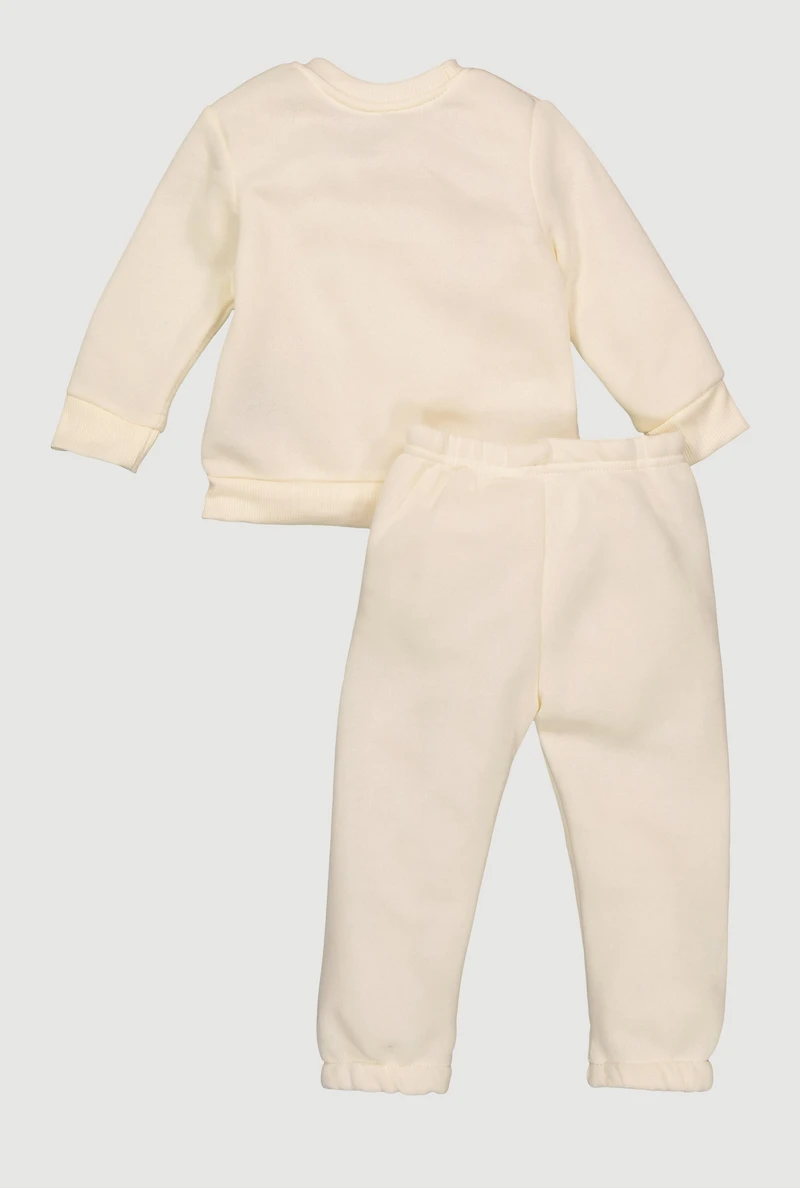 Baby Boys 12-24M Cool Bear Sweatshirt and Sweatpants