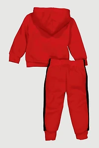 Baby Boys 12-24M Hustle Hard Bear Hoodie and Joggers