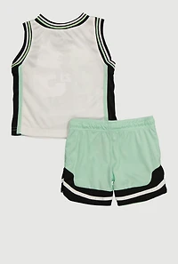 Baby Boys 12-24M 23 Legend Tank Top and Shorts 3 Piece Set, Multi, Size 12M