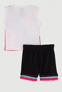 Baby Boys 12-24M Legend 23 Hustle Graphic Tee and Shorts