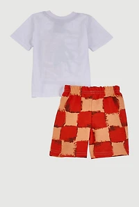 Baby Boys 12-24M Chase Your Dreams Graphic Tee and Shorts, Multi, Size 24M