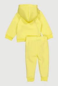 Baby Girls 12-24M Cool Girl Graphic Hoodie and Joggers