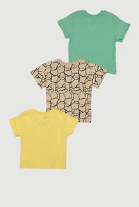 Baby Boys 12-24M Just Did It Graphic Tees 3 Pack, Multi, Size 18M