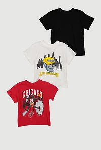 Baby Boys 12-24M City Graphic Tees 3 Pack, Multi, Size 12M