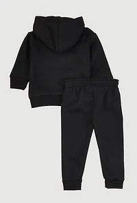 Baby Girls 0-9M Original Floral Hoodie and Sweatpants