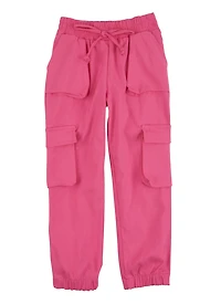 Little Girls Hyperstretch Cargo Joggers