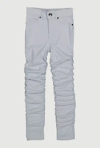 Little Girls Hyper Stretch Stacked Pants