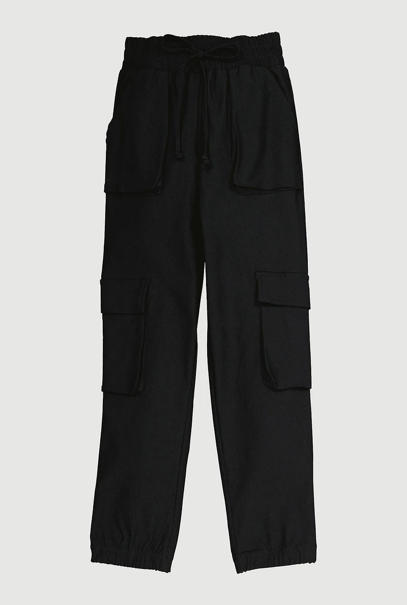 Girls Hyperstretch Cargo Pants,
