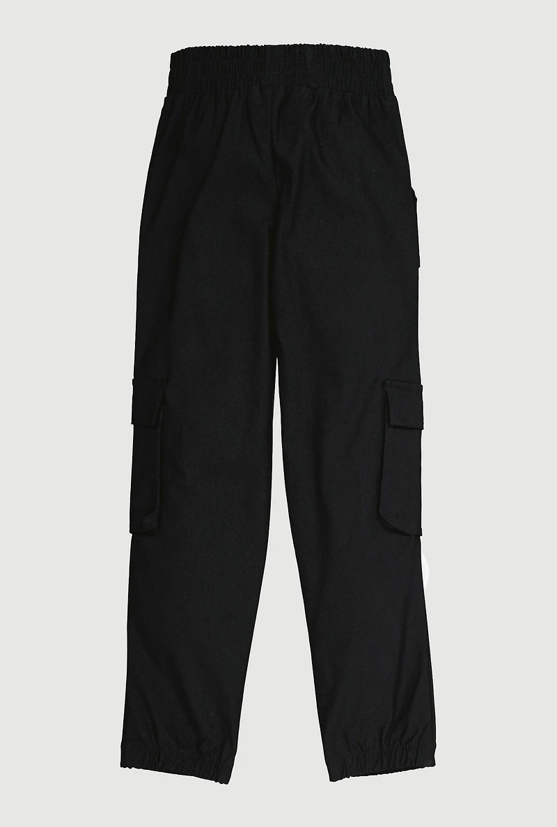 Girls Hyperstretch Cargo Pants,