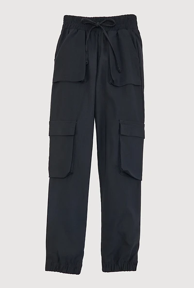 Girls Hyperstretch Cargo Joggers,