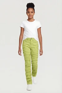Girls Hyper Stretch Stacked Skinny Pants