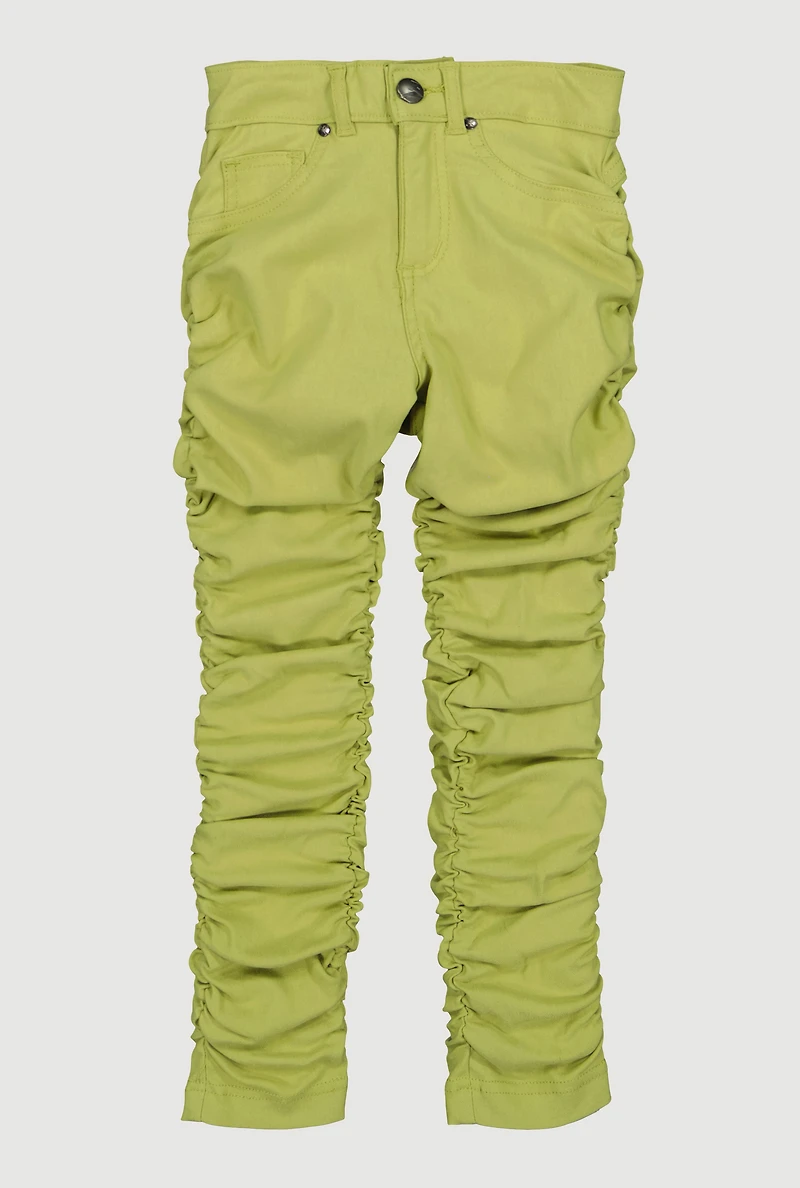 Girls Hyper Stretch Stacked Skinny Pants