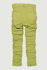 Girls Hyper Stretch Stacked Skinny Pants
