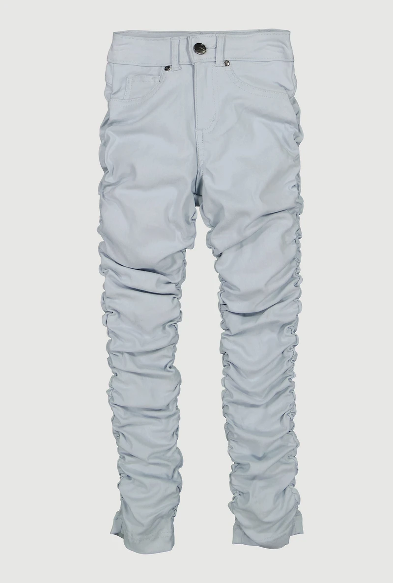 Girls Hyper Stretch Stacked Skinny Pants