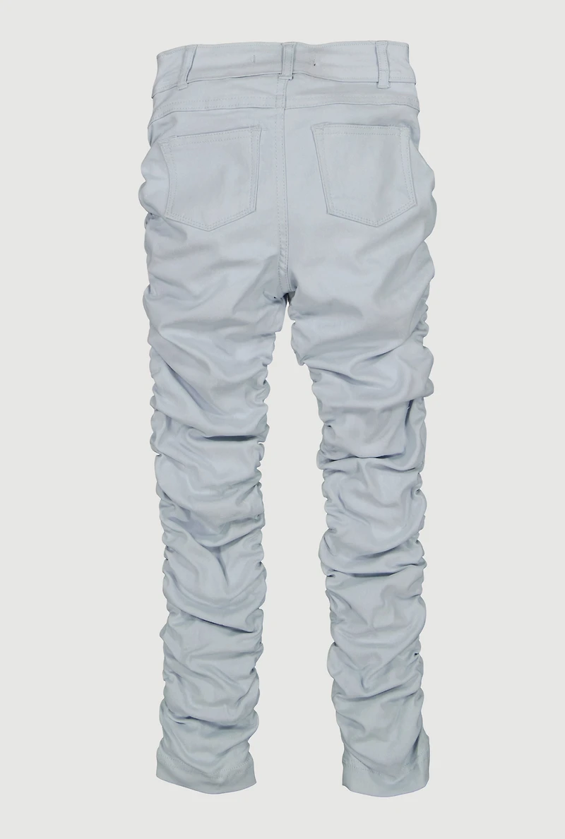 Girls Hyper Stretch Stacked Skinny Pants