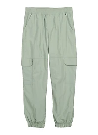Girls Nylon Parachute Pants