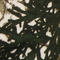 Girls Tree Camo Twill Frayed Straight Leg Utility Pants