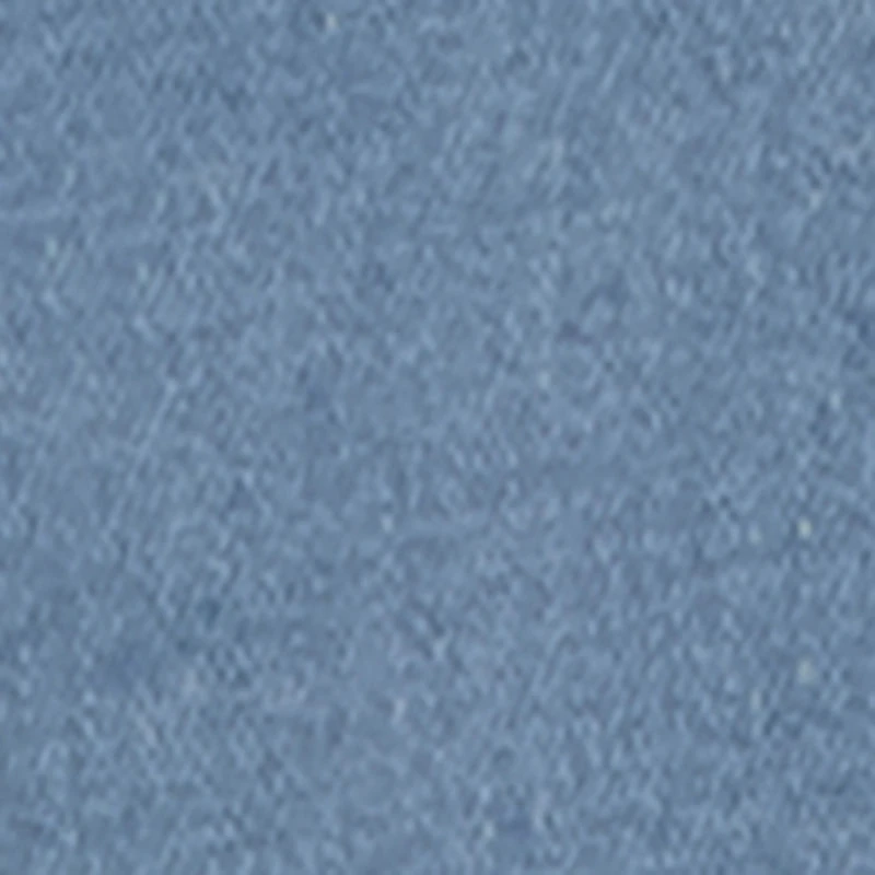 Girls Frayed Hem Pleated Denim Skirt with Belt