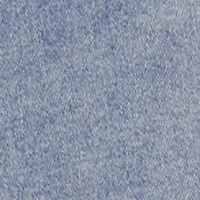 Girls Denim Asymmetrical Pleated Skort