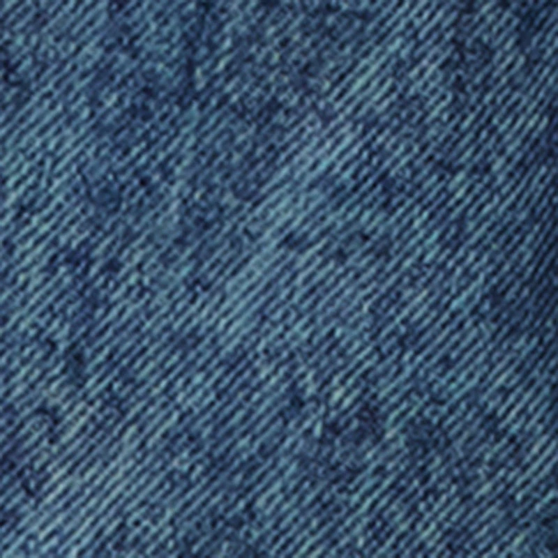 Little Girls Satin Bow Lace Up Detail Denim Jacket