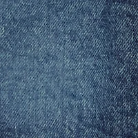 Little Girls Satin Lace Up Detail Belted Denim Skirt