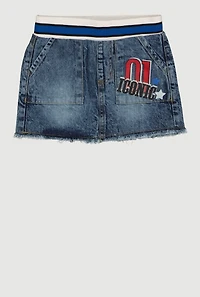 Little Girls 01 Iconic Denim Skirt