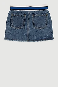 Little Girls 01 Iconic Denim Skirt