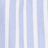 Girls Striped Sleeveless Shirt Dress