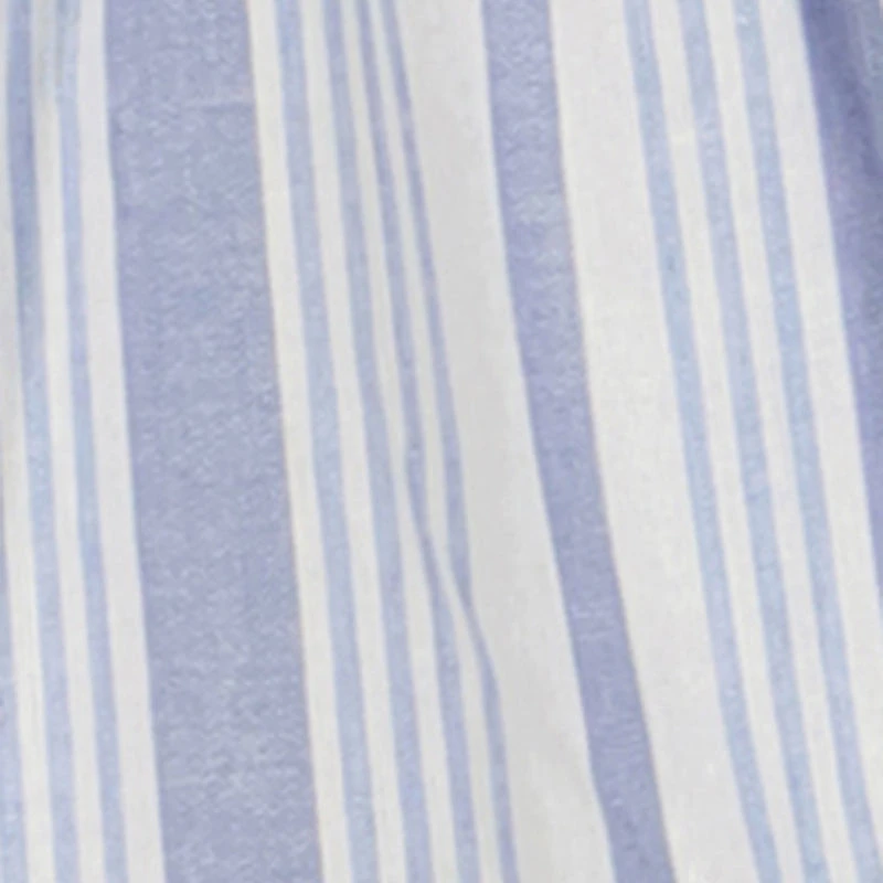 Girls Striped Smocked Tiered Dress